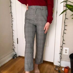 SOLD High Waisted Plaid Pants
